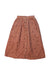 A Peach Mid Skirts from Marlot Paris in size 6T for girl. (Front View)