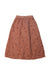 A Peach Mid Skirts from Marlot Paris in size 6T for girl. (Back View)