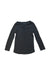 A Black Long Sleeve Tops from Gray Label in size 2T for girl. (Front View)