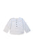 A White Long Sleeve Tops from Louis Louise in size 2T for girl. (Front View)