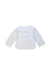 A White Long Sleeve Tops from Louis Louise in size 2T for girl. (Back View)