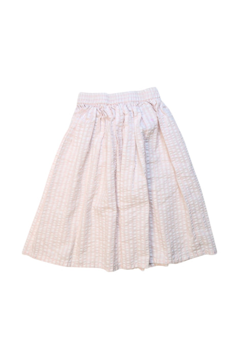 A Pink Short Skirts from Seed in size 4T for girl. (Back View)