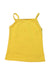 A Yellow Sleeveless Tops from Petit Bateau in size 3T for girl. (Back View)