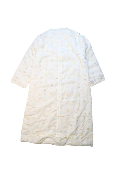 A White Sleepsacs from Minimoto in size O/S for neutral. (Front View)