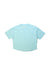 A Blue Short Sleeve T Shirts from Palm Angels in size 4T for girl. (Front View)