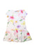 A Multicolour Short Sleeve Dresses from Monnalisa in size 5T for girl. (Back View)