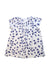 A White Short Sleeve Dresses from Bonpoint in size 6T for girl. (Front View)