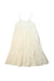 A Ivory Sleeveless Dresses from Bonpoint in size 8Y for girl. (Front View)