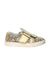 A Gold Sneakers from Sophia Webster in size 5T for girl. (Front View)