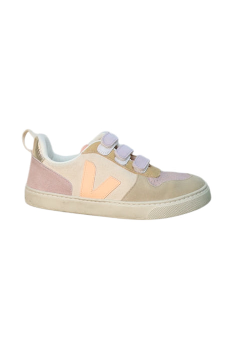 A Multicolour Sneakers from Veja in size 7Y for girl. (Front View)