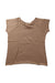 A Beige Short Sleeve Tops from Bonpoint in size 3T for girl. (Back View)