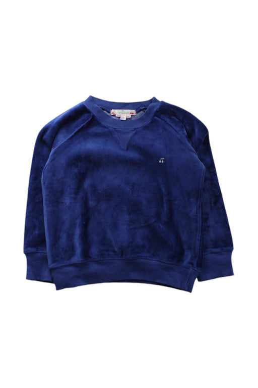 A Blue Crewneck Sweatshirts from Bonpoint in size 3T for neutral. (Front View)