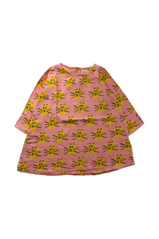 A Pink Long Sleeve Dresses from Bobo Choses in size 18-24M for neutral. (Front View)