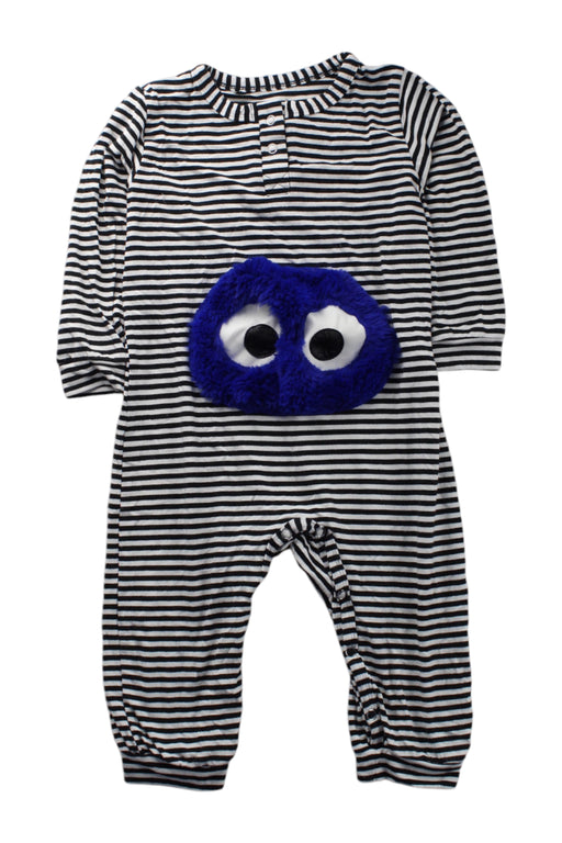 A Black Long Sleeve Rompers from Bang Bang Copenhagen in size 18-24M for neutral. (Front View)