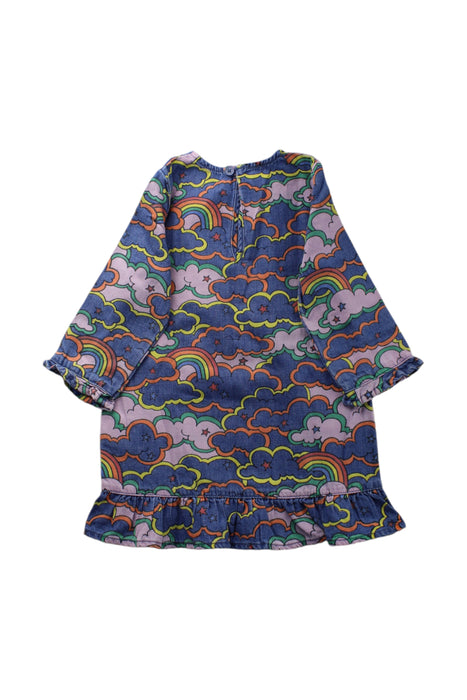 A Multicolour Long Sleeve Dresses from Stella McCartney in size 3T for girl. (Back View)