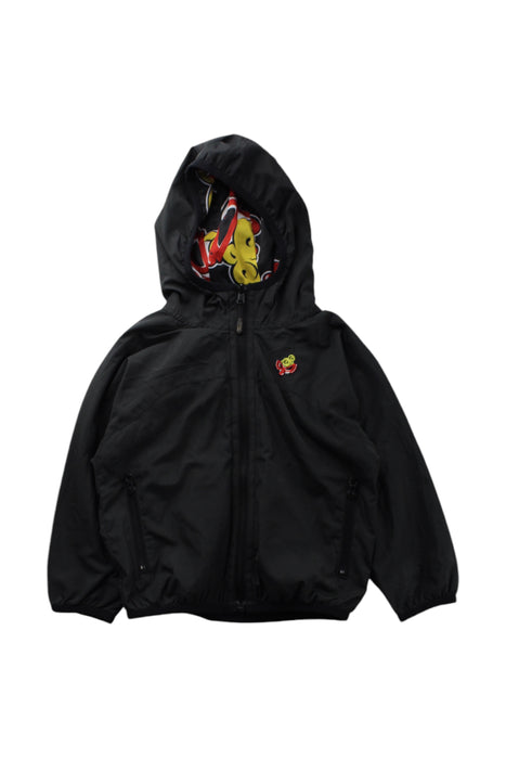 A Black Rain Jackets from Hysteric Mini in size 3T for neutral. (Front View)