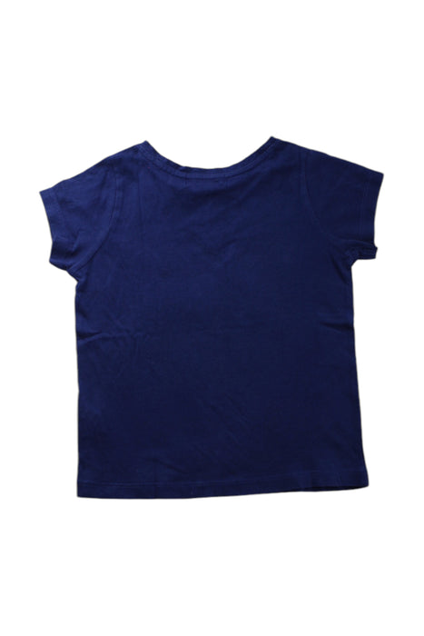 A Navy Short Sleeve T Shirts from Bonpoint in size 3T for girl. (Back View)