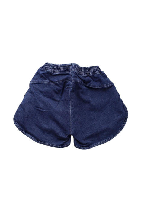 A Blue Shorts from Nununu in size 2T for neutral. (Back View)