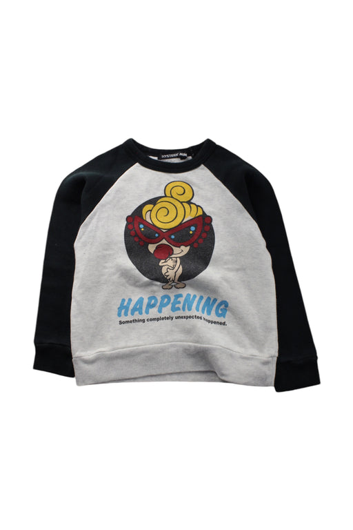 A Black Crewneck Sweatshirts from Hysteric Mini in size 2T for neutral. (Front View)