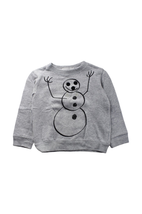 A Grey Crewneck Sweatshirts from Stella McCartney in size 3T for neutral. (Front View)