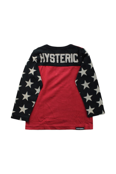 A Red Long Sleeve T Shirts from Hysteric Mini in size 18-24M for neutral. (Back View)