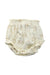 A Ivory Bloomers from Quincy Mae in size 18-24M for neutral. (Front View)