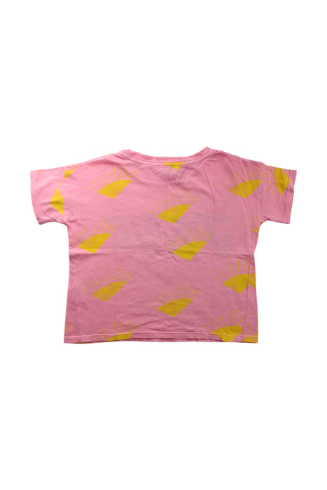 A Pink Short Sleeve T Shirts from Bobo Choses in size 2T for neutral. (Back View)