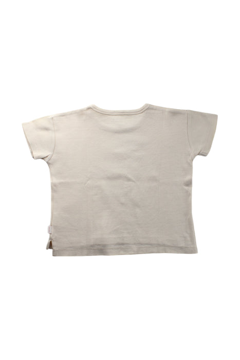 A Beige Short Sleeve T Shirts from Tinycottons in size 2T for neutral. (Back View)