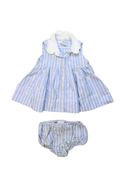 A Blue Dress Sets from Ralph Lauren in size 0-3M for girl. (Front View)