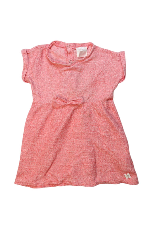 A Pink Sleeveless Dresses from Carrément Beau in size 6-12M for girl. (Front View)