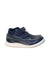 A Navy Sneakers from Clarks in size 3T for boy. (Front View)