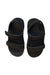 A Black Sandals from Teva in size 3T for boy. (Back View)