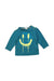 A Teal Long Sleeve T Shirts from Diesel in size 3-6M for girl. (Front View)