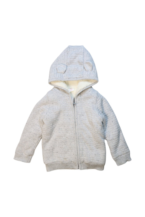 A Grey Lightweight Jackets from Seed in size 18-24M for girl. (Front View)