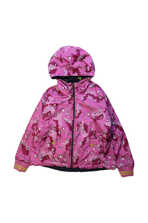 A Pink Lightweight Jackets from Woolrich in size 8Y for girl. (Front View)