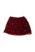 A Burgundy Tulle Skirts from Crewcuts in size 8Y for girl. (Front View)