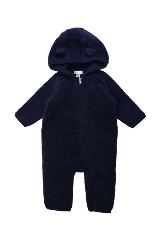 A Navy Snowsuits from Ralph Lauren in size 6-12M for girl. (Front View)