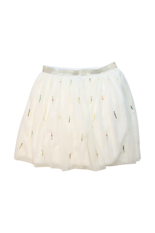 A White Tulle Skirts from Velveteen in size 10Y for girl. (Front View)