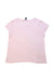 A Pink Short Sleeve T Shirts from Polo Ralph Lauren in size 8Y for girl. (Back View)