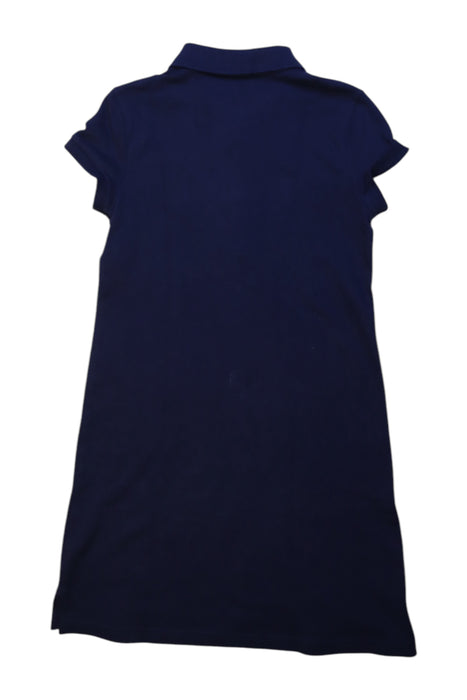 A Navy Short Sleeve Dresses from Polo Ralph Lauren in size 8Y for girl. (Back View)