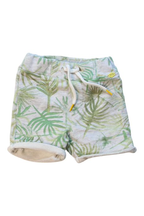 A Green Shorts from IKKS in size 3-6M for boy. (Front View)