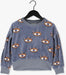 A Blue Crewneck Sweatshirts from CARLIJNQ in size 12-18M for girl. (Front View)