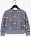 A Blue Crewneck Sweatshirts from CARLIJNQ in size 12-18M for girl. (Back View)