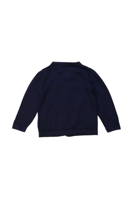 A Navy Cardigans from Ralph Lauren in size 12-18M for girl. (Back View)