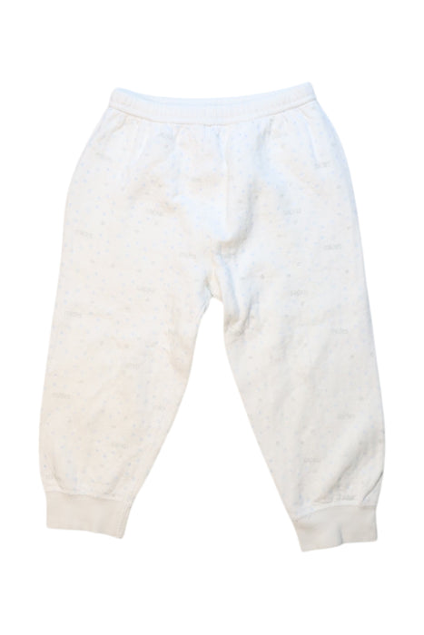 A White Casual Pants from Mides in size 18-24M for boy. (Front View)