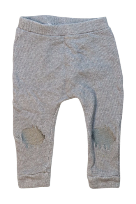 A Grey Casual Pants from Seed in size 6-12M for boy. (Front View)