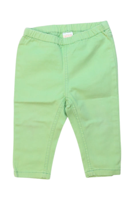 A Green Casual Pants from Seed in size 12-18M for girl. (Front View)