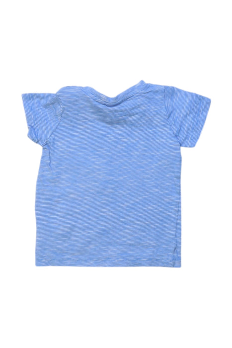 A Blue Short Sleeve T Shirts from Seed in size 0-3M for boy. (Back View)