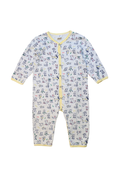 A Multicolour Onesies from Petit Bateau in size 12-18M for neutral. (Front View)