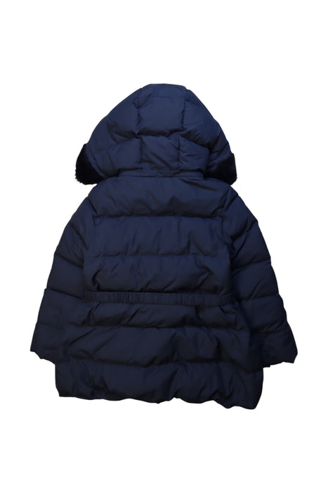 A Navy Puffer/Quilted Coats & Outerwear from Nicholas & Bears in size 10Y for girl. (Back View)